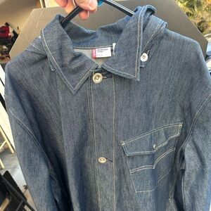 levis engineered jeans jacket with hoodie